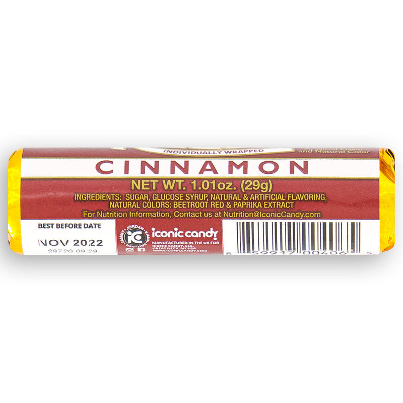 Reed's Cinnamon Candy Rolls Back Ingredients, reeds candy, reeds candy rolls, cinnamon candy, retro candy, nostalgic candy, nostalgia candy