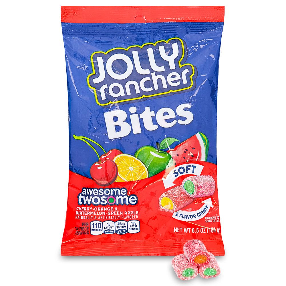 Jolly Rancher Bites Awesome Twosome Candy 6.5oz Opened - Awesome Candy from Jolly Rancher