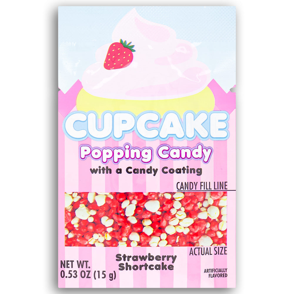Cupcake Popping Candy 15g Front, Cupcake flavor candy, Cupcake candy, Cupcake Popping Candy