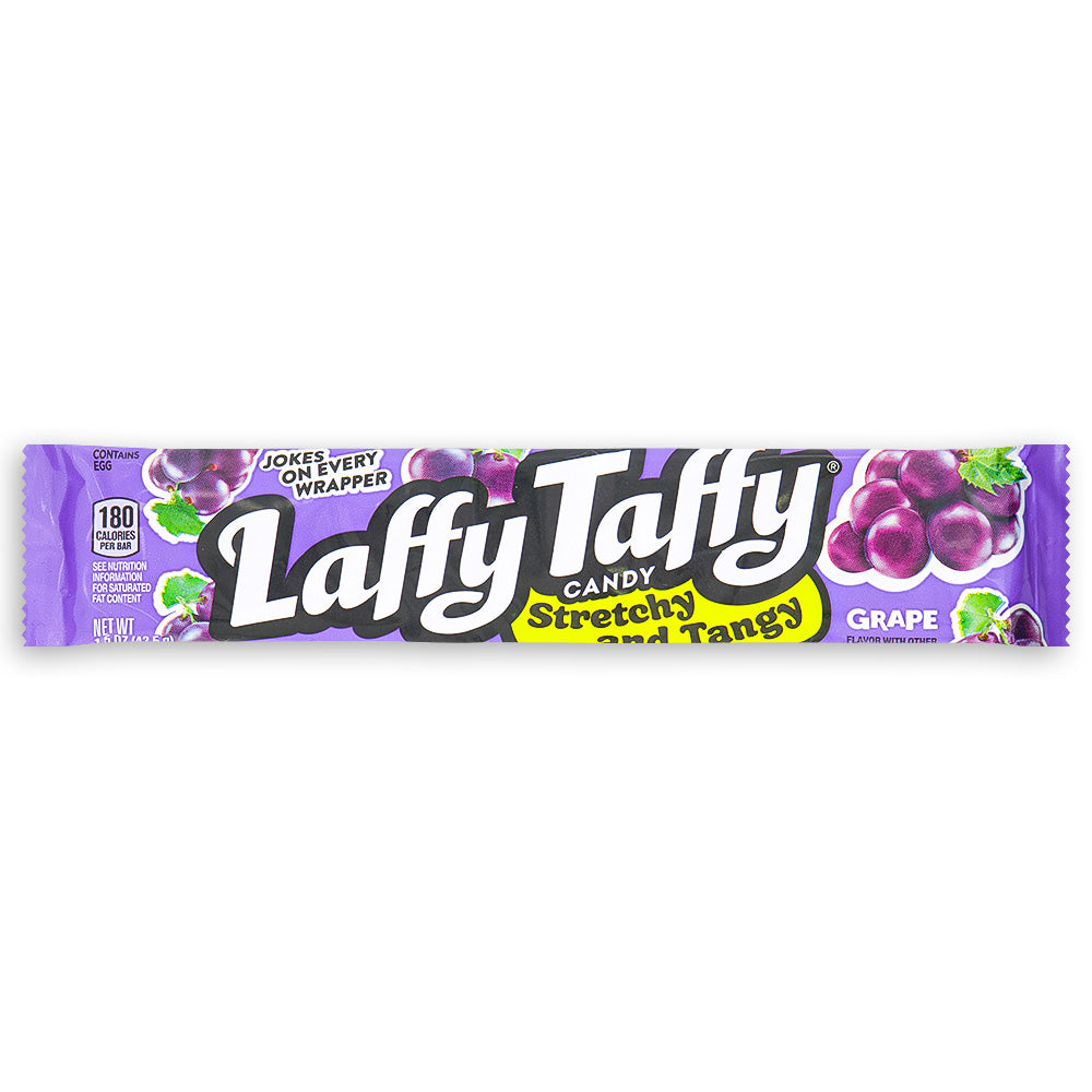 Laffy Taffy Grape Candy 1.5 oz Front