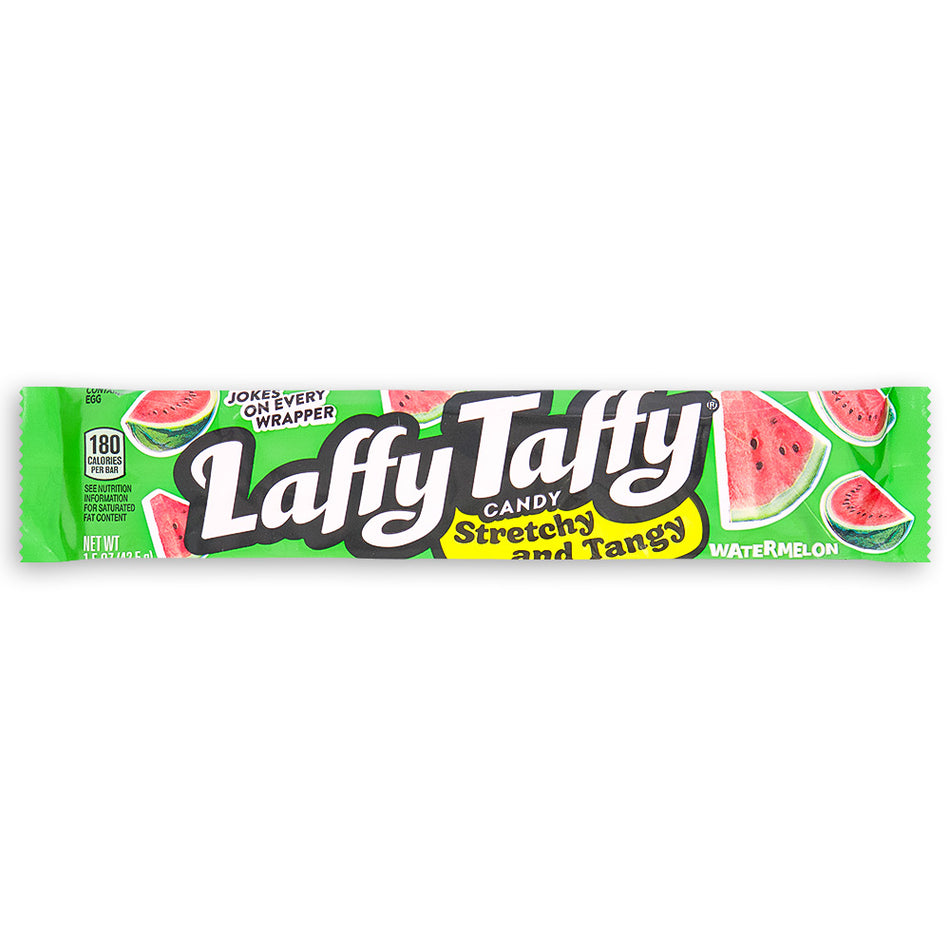Laffy Taffy Watermelon Candy 1.5 oz Front