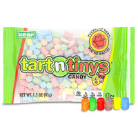 Tart N Tiny Candy 43g Open, Tart N Tiny Candy, Bite-Sized Bliss, Colorful Confetti, Flavor-Packed, Tartness, Fruity Flavors, Mini Explosion, Party Favor, Zesty Zing, Sweet Escape
