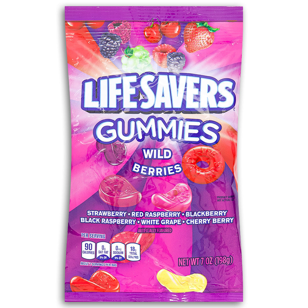 Life Savers Gummies Wild Berries Gummy Candy | Candy Funhouse