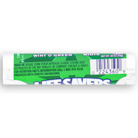 Life Savers Mints Wint O Green Back Ingredients Nutrition Facts, Lifesavers, lifesavers mints, lifesavers candy, lifesavers mints wint o green, lifesavers mint, bulk candy