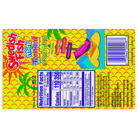 Swedish Fish Mini Tropical Candy Theatre Pack 3.5oz Back, swedish fish, swedish fish candy, gummy candy, tropical candy, swedish fish tropical