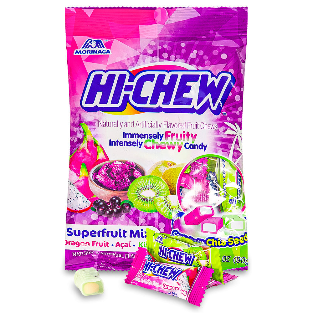 Hi-Chew Superfruit Mix 3.17oz Opened, Hi Chew, Hi Chew Candy, Hi-Chew Candy, Hi-Chew, Japanese Candy