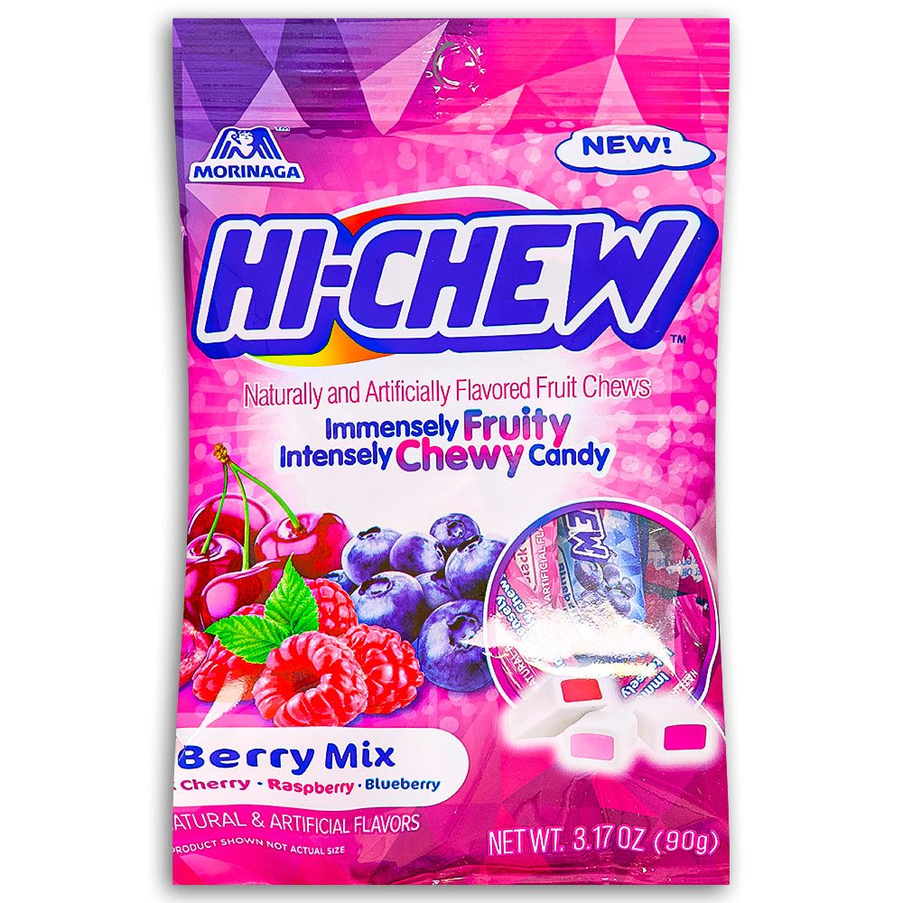 Hi-Chew Berry Mix 3.17oz Front, hi-chew candy, hi chew candy, hi chew, japanese candy