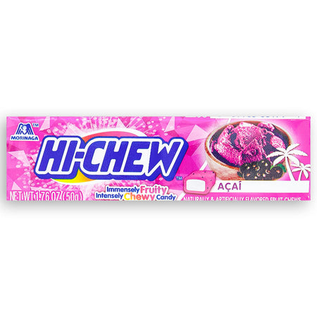Hi-Chew Acai 1.76oz Front, Hi-Chew Acai, Chewy Acai Candy, Exotic Fruit Flavored Chew, Hi-Chew Whimsical Delight, Acai Berry Candy, Chewy Candy Experience, Hi-Chew Flavor Explosion, Acai Chewy Sensation, Fruity Chewy Treats, Best Acai Candy, hi chew, hi chew candy, hi chew candies, hi-chew, hi-chew candy, hi-chew candies