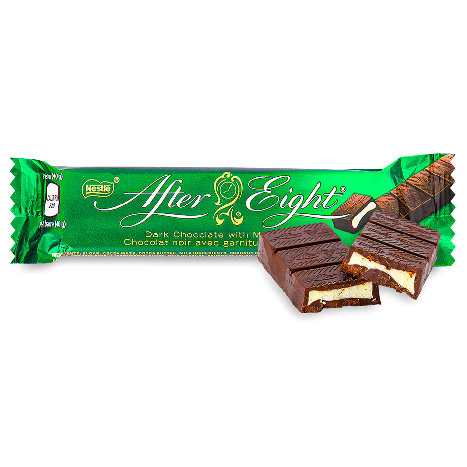 After Eight - Canadian Chocolate Bar - Nestle Canada - Candy from the 60s