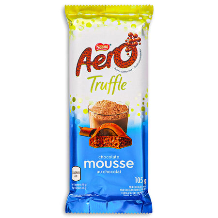 Aero Truffle Chocolate Mousse Milk Chocolate Bar 105 g, Aero Truffle Chocolate Mousse, Milk Chocolate Bar, Indulgent Chocolate Treat, Whimsical Chocolate Delight, aero, aero chocolate, aero chocolate bar, nestle chocolate, aero truffle