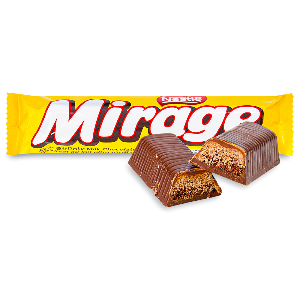Mirage  Bar - Chocolate Bar -  41g -Nestle CanadaOpened