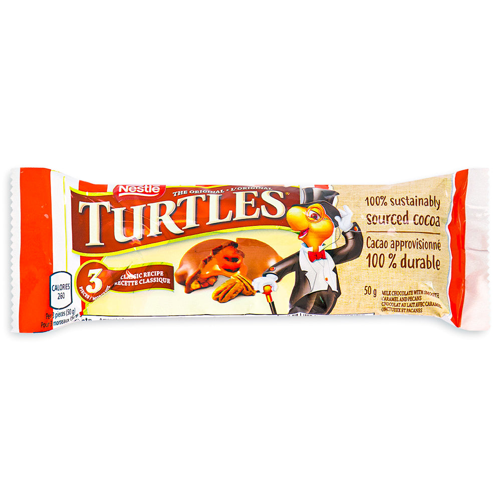 Nestle Turtles Original 3 Pack - 50g | Candy Funhouse – Candy Funhouse US