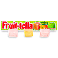 Fruit-Tella Citrus Mix 41g Opened, Fruit-tella, Fruit-tella candy, UK sweets, UK candy, Fruit candy, Chewy fruit candy