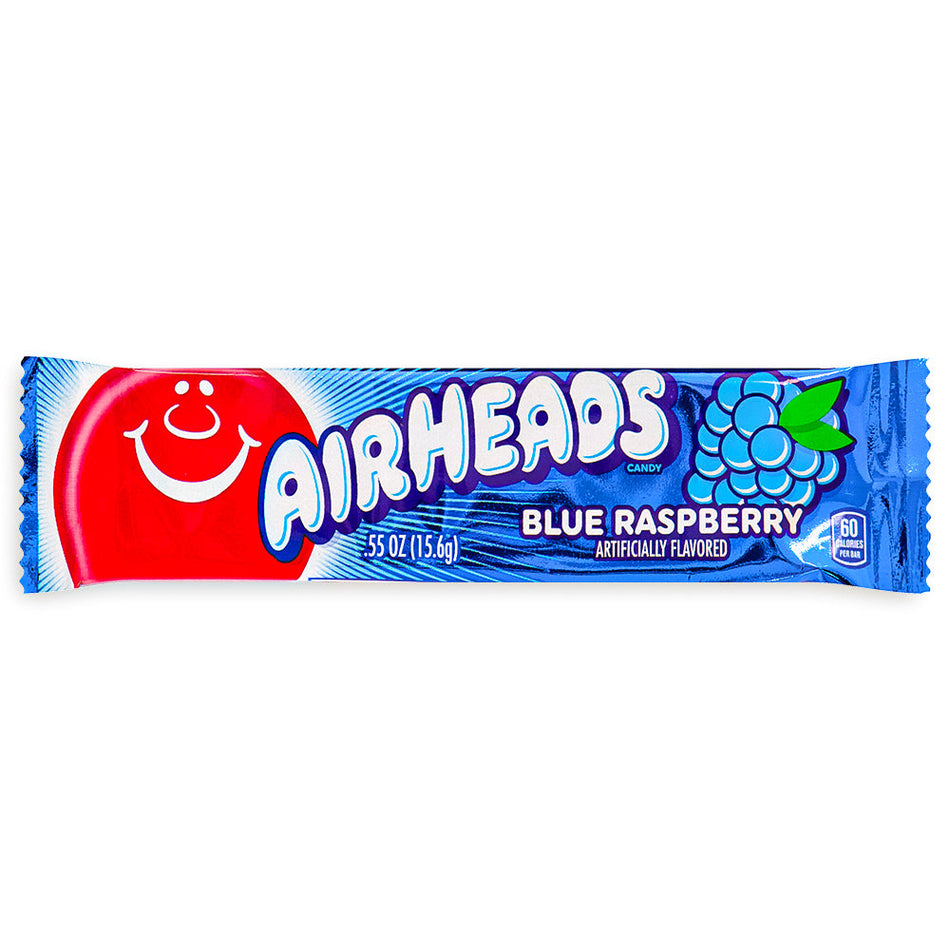 AirHeads Taffy Blue Raspberry, Airheads, airheads candy, airheads flavors, taffy, taffy candy