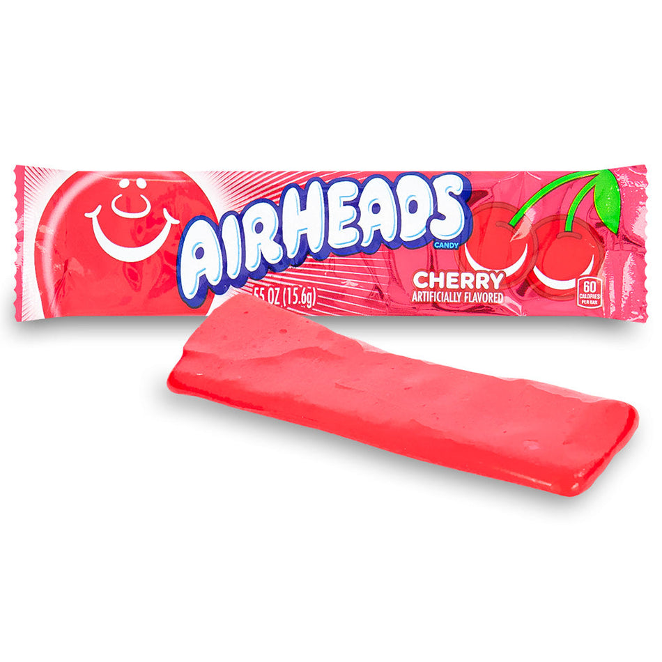 AirHeads Taffy Cherry, Airheads, airheads candy, airheads flavors, taffy, taffy candy