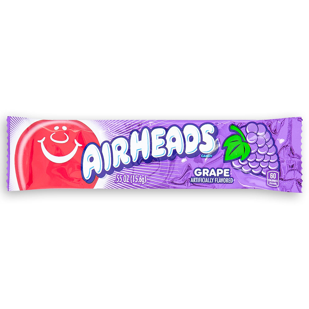 AirHeads Taffy Grape, Airheads, airheads candy, airheads flavors, taffy, taffy candy