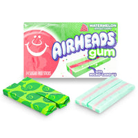 AirHeads Gum Watermelon, Airheads, airheads candy, airheads flavors, taffy, taffy candy, chewing gum, bubble gum, Airheads gum, Airheads chewing gum