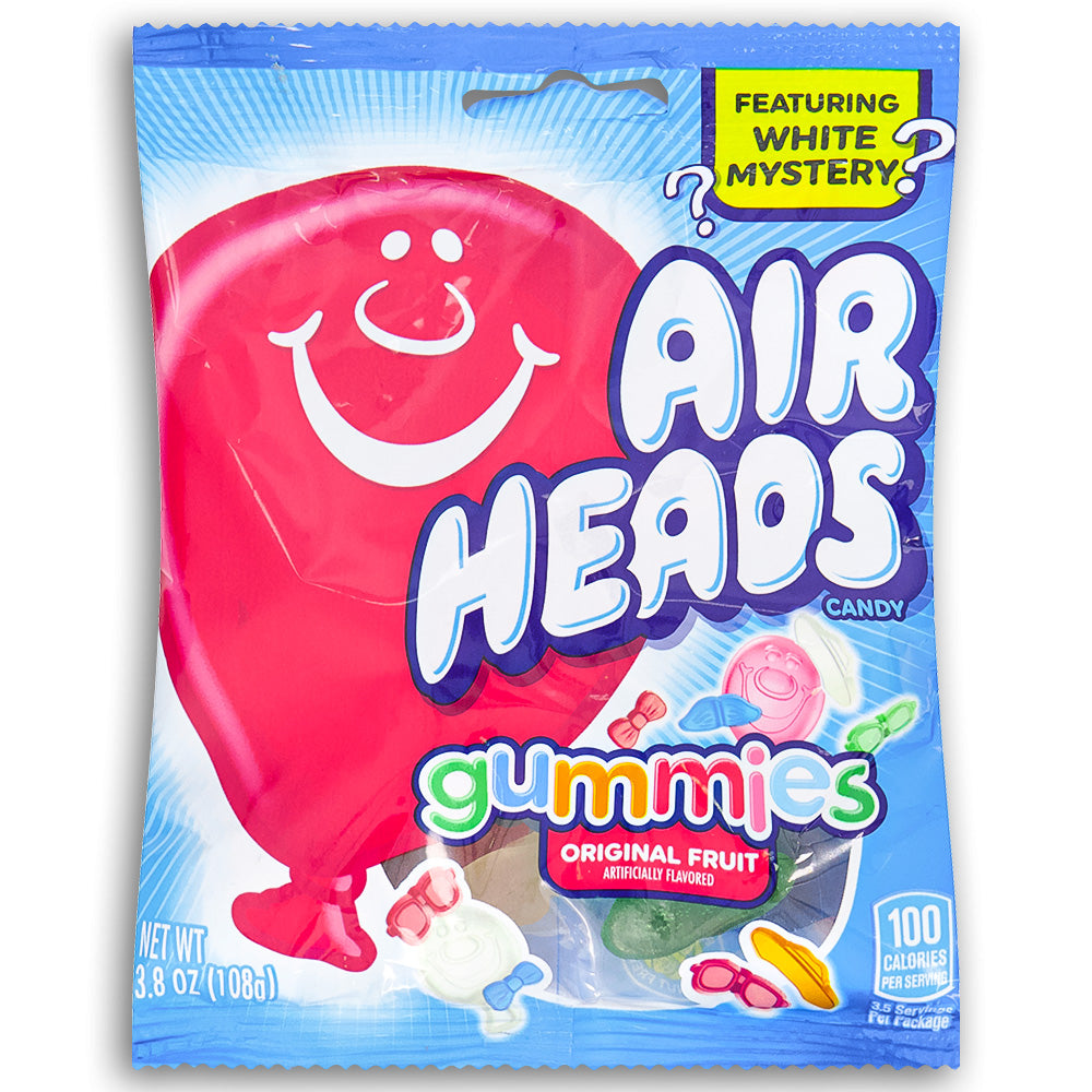 Airheads Candy Original Fruit Gummies  - American Candy - Gummies from Airheads Candy - Front