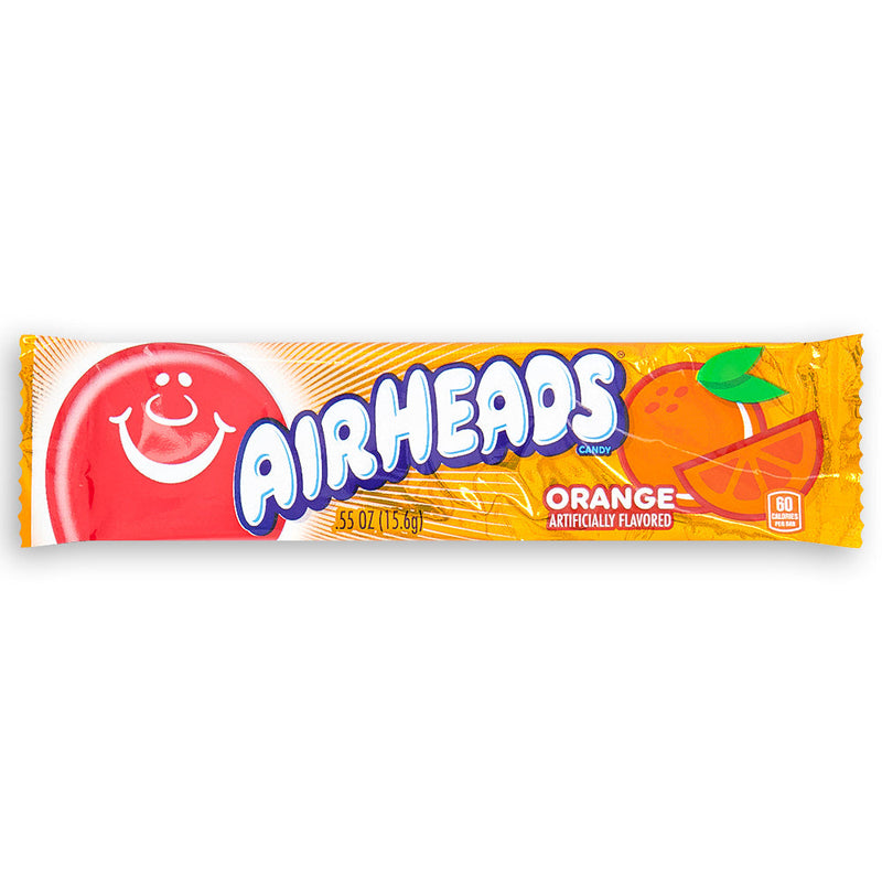 AirHeads Taffy Orange, Airheads, airheads candy, airheads flavors, taffy, taffy candy
