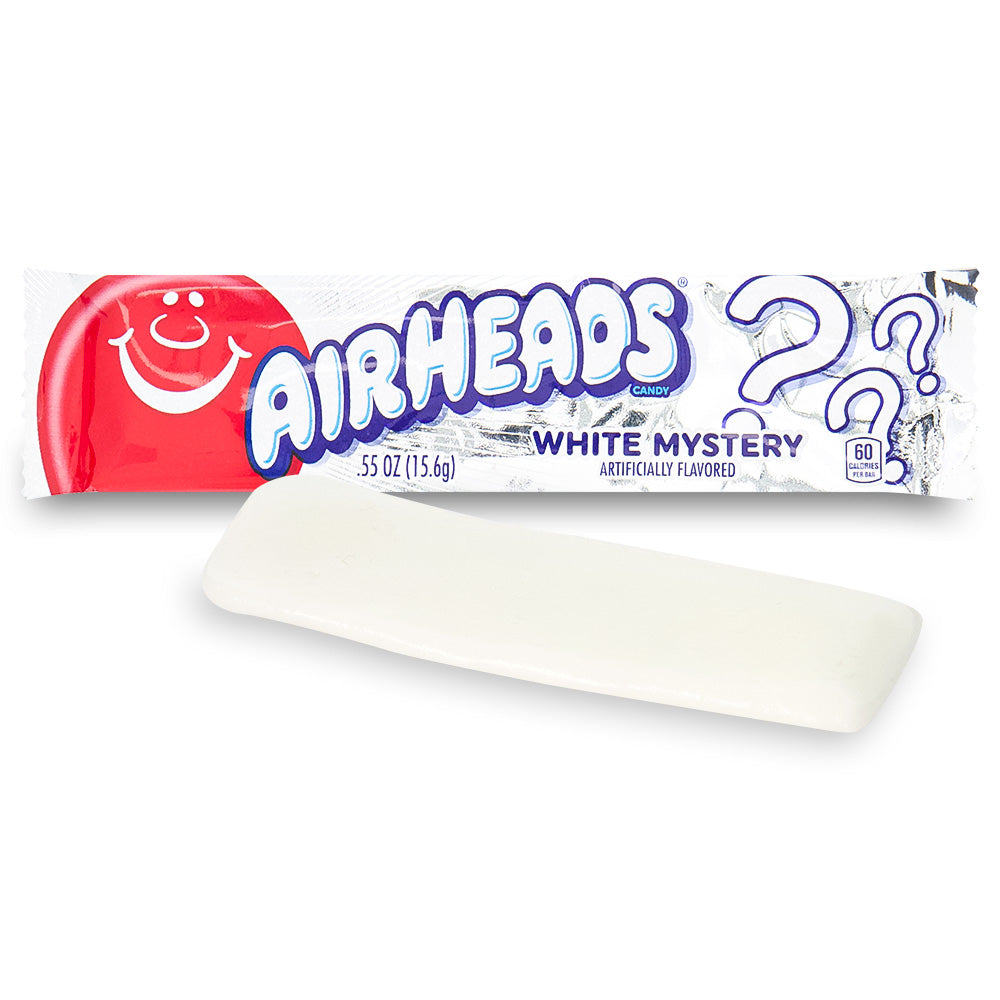 AirHeads Taffy White Mystery,  Airheads, airheads candy, airheads flavors, taffy, taffy candy