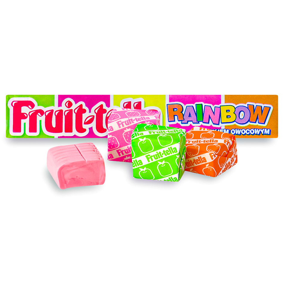 Fruit-Tella Rainbow Mix 41g Opened - Fruittella