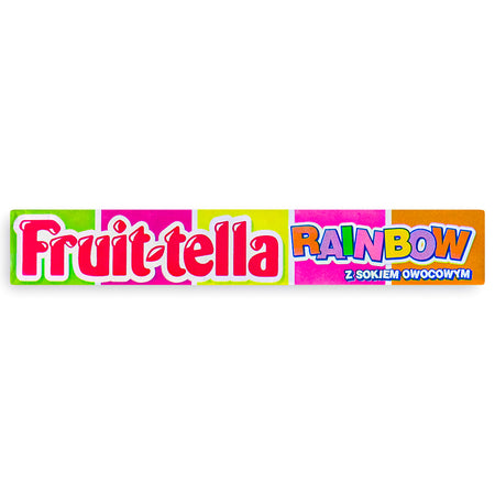 Fruit-Tella Rainbow Mix 41g Front -  Fruittella