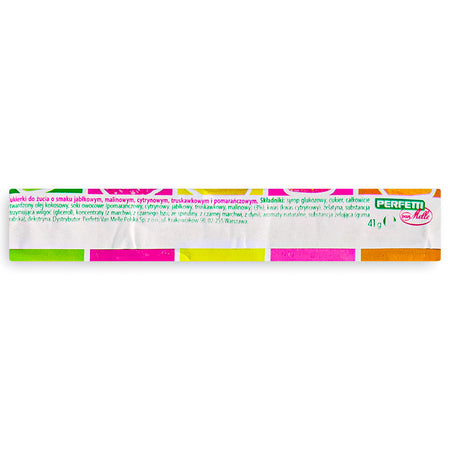 Fruit-Tella Rainbow Mix 41g Back -  Fruittella - Nutrition Facts - Ingredients