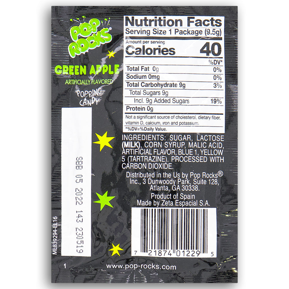 Pop Rocks Green Apple Popping Candy | Candy Funhouse – Candy Funhouse US