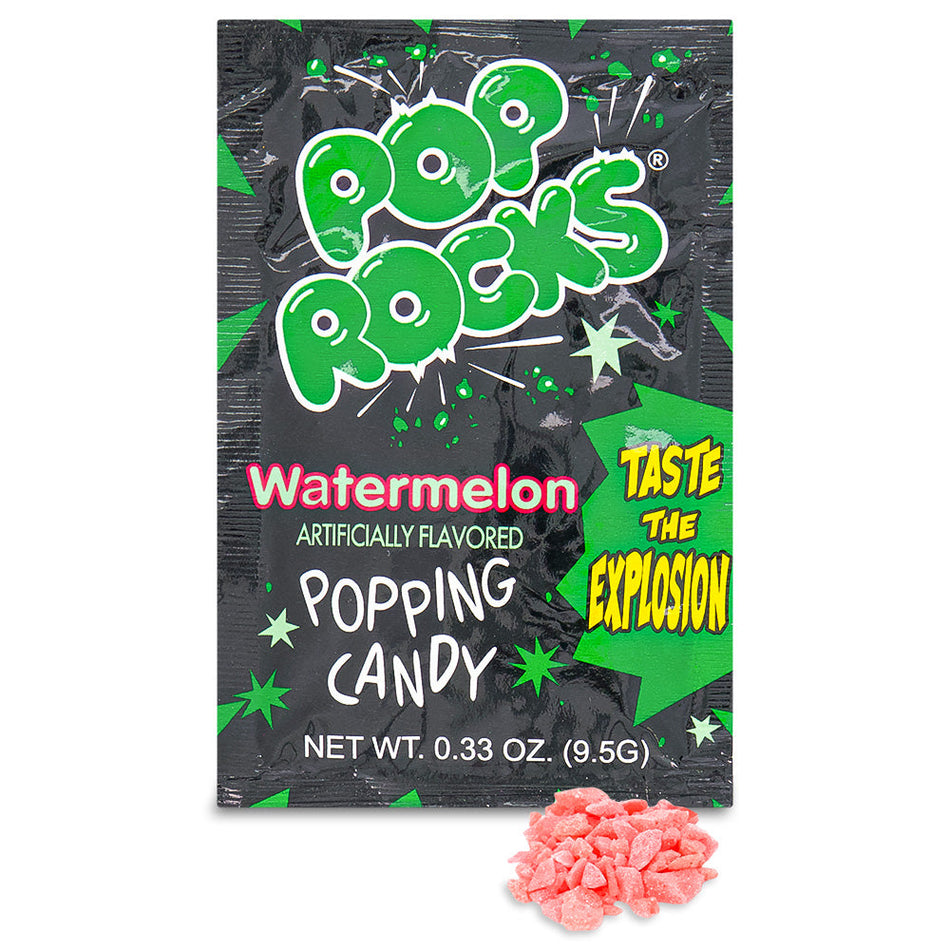 Pop Rocks Watermelon Popping Candy Open, pop rocks, pop rocks candy, pink candy, retro candy, classic candy, watermelon pop rocks, pop rocks watermelon, watermelon candy