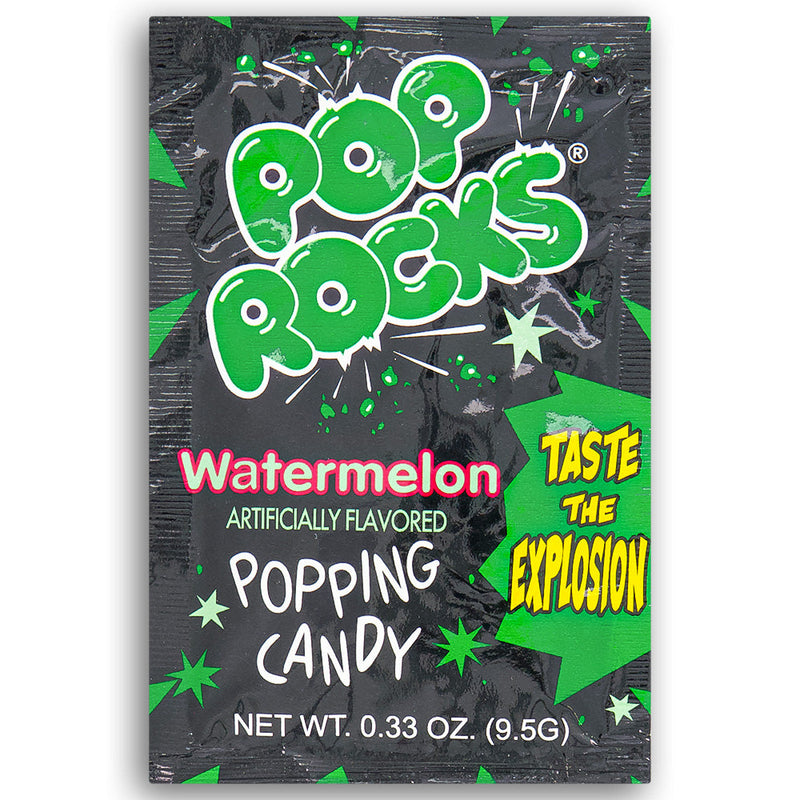 Pop Rocks Watermelon Popping Candy Front, pop rocks, pop rocks candy, pink candy, retro candy, classic candy, watermelon pop rocks, pop rocks watermelon, watermelon candy