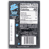 Pop Rocks Tropical Punch Popping Candy Back, pop rocks, pop rocks candy, blue candy, retro candy, classic candy