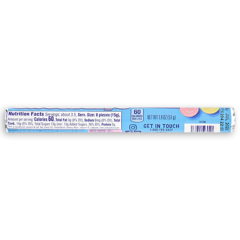 Sweetarts - Wonka Candy - Candy from the 60s - Nutrition Facts - Ingredients