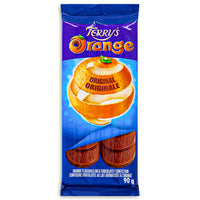 Terry's Chocolate Orange Bar UK 90g Front, terrys chocolate, terry's chocolate, british chocolate, orange chocolate