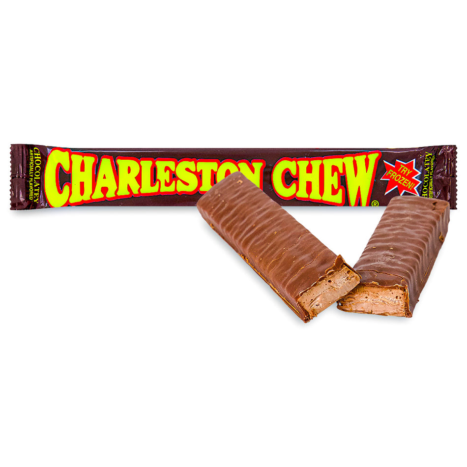 Charleston Chew Chocolate Candy Bar 2oz Opened, Charleston Chew, Charleston Chew Candy, Chocolate Bar, Charleston Candy Bar, Charleston Chew Chocolate
