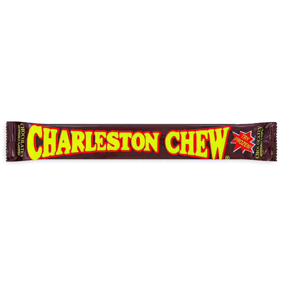 Charleston Chew Chocolate Candy Bar 2oz Front, Charleston Chew, Charleston Chew Candy, Chocolate Bar, Charleston Candy Bar, Charleston Chew Chocolate