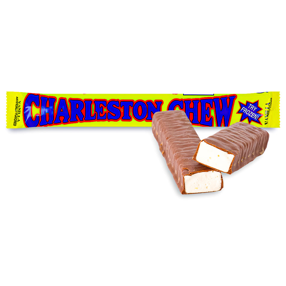 Charleston Chew Vanilla Candy Bar 2oz Opened