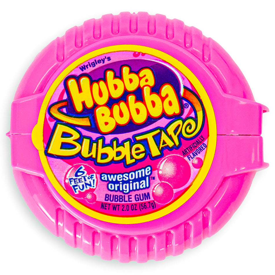 Hubba Bubba Awesome Original Bubble Gum Tape, retro candy, retro gum, hubba bubba, hubba bubba bubble gum, hubba bubba chewing gum
