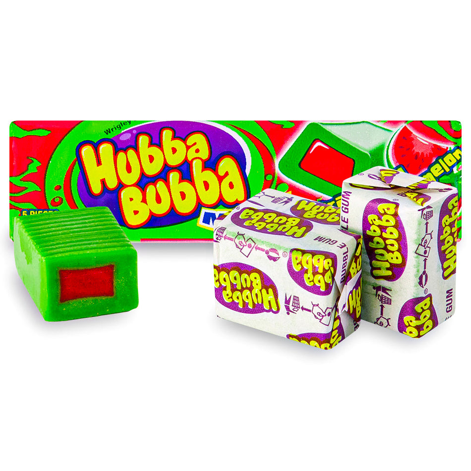 Hubba Bubba Max Strawberry Watermelon Bubble Gum, retro candy, retro gum, hubba bubba, hubba bubba bubble gum, hubba bubba chewing gum, ​​watermelon gum, watermelon bubble gum