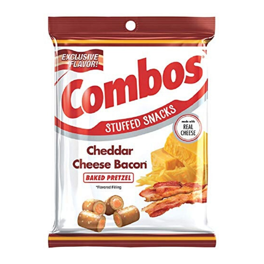 Combos Cheddar Cheese Bacon Baked Pretzel | Candy Funhouse – Candy ...