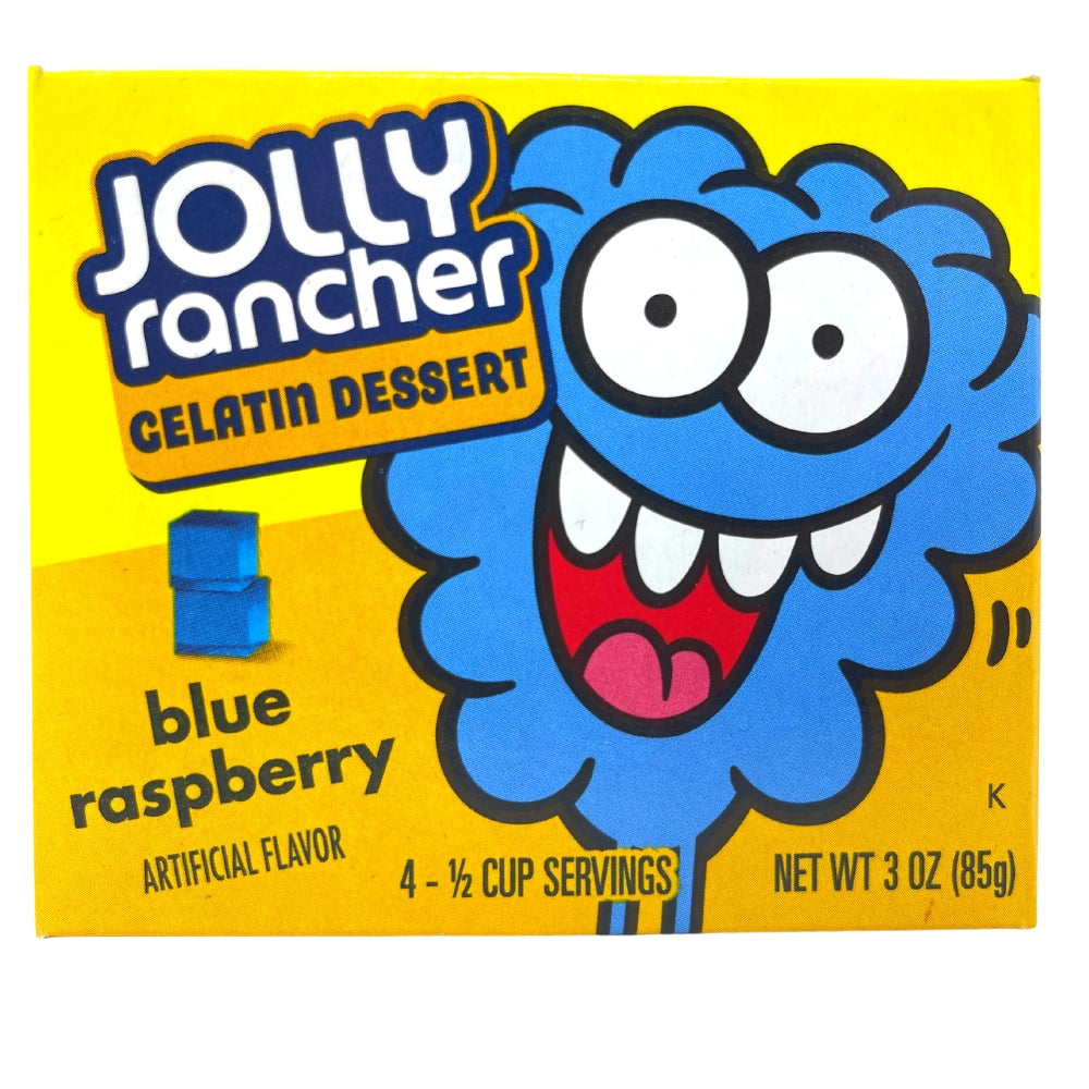 Jolly Rancher Dessert Gelatin Blue Raspberry Candy Funhouse Candy