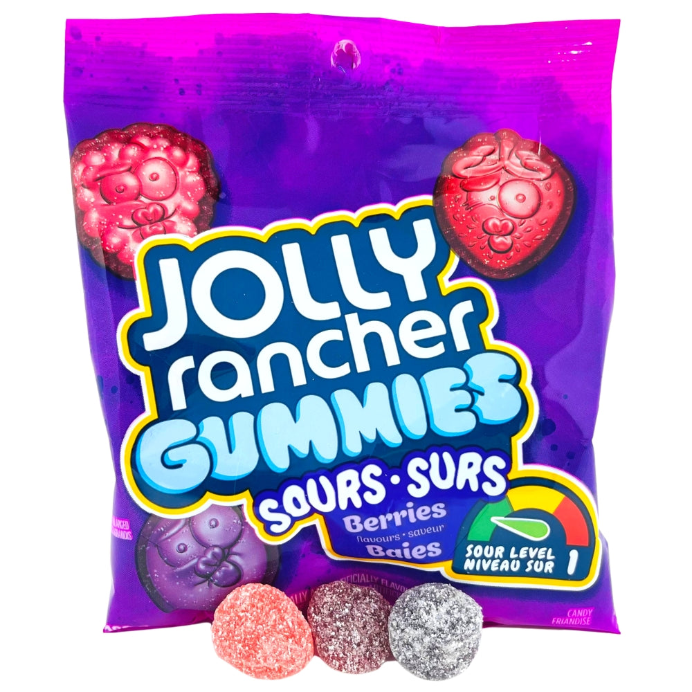 Jolly Rancher Gummies Sours Berries 182g Opened, Jolly Rancher, Sour Candy, Gummy Candy, Jolly Rancher Gummies