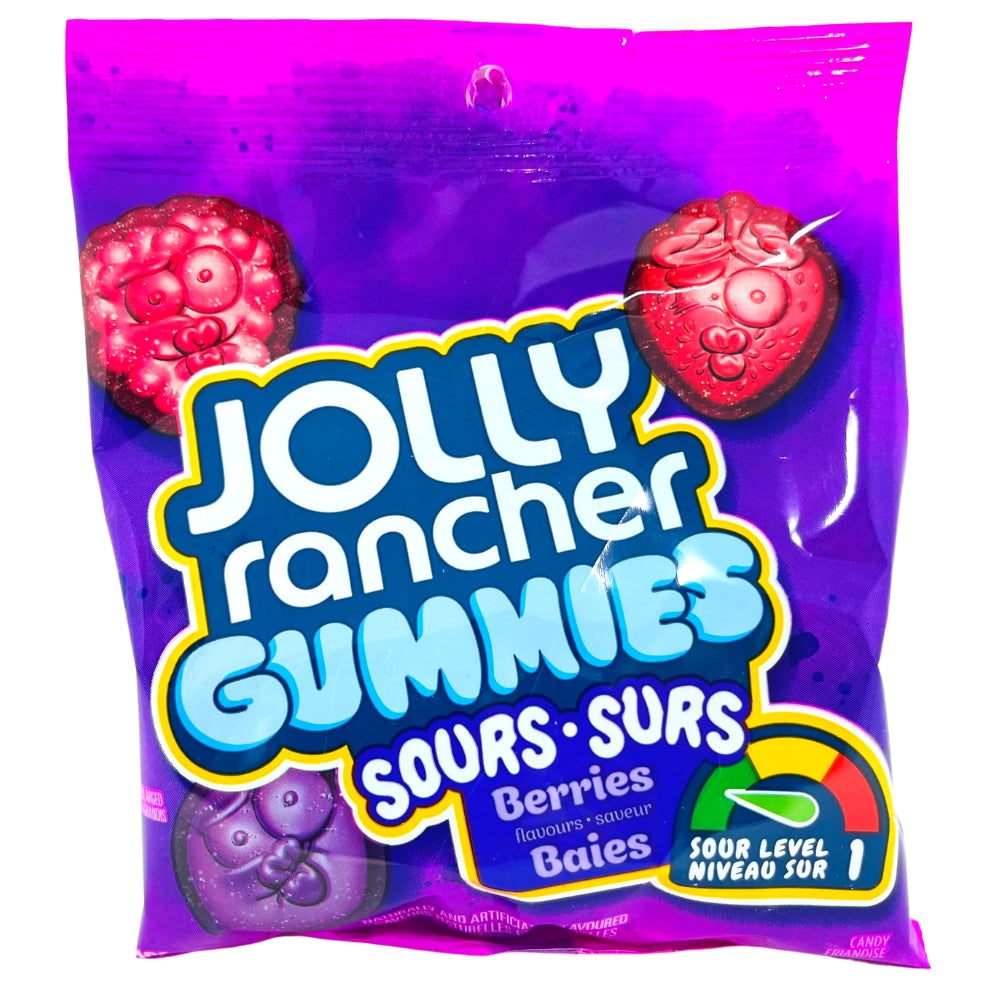 Jolly Rancher Gummies Sours Berries 182g Front, Jolly Rancher, Sour Candy, Gummy Candy, Jolly Rancher Gummies
