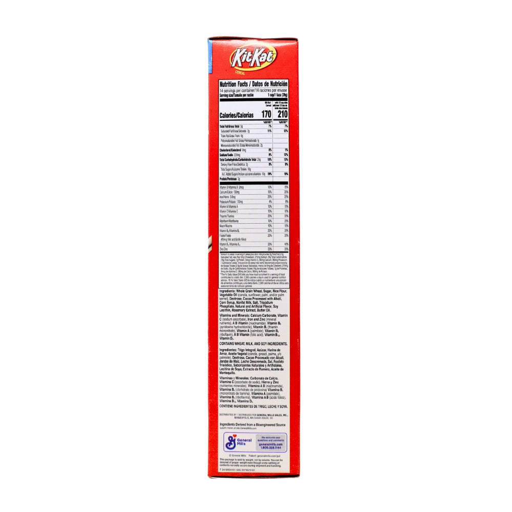  Kit Kat Cereal - 552g Nutrition Facts Ingredients, kit kat, kit kat chocolate, kit kat chocolate bar, kit kat cereal