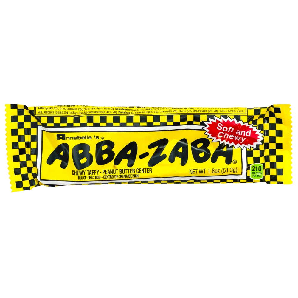 Api Zaba Abba Zaba - 2 oz | 1920s Candy | Candy Funhouse US