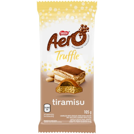 Aero Truffle Tiramisu Milk Chocolate Bar 105 g - Canadian Chocolate Bars