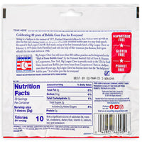 Big League Chew - Bubble Gum - Slammin' Strawberry 2.12oz - Baseball Gum - Candy Funhouse - Nutritional Facts - Ingredients