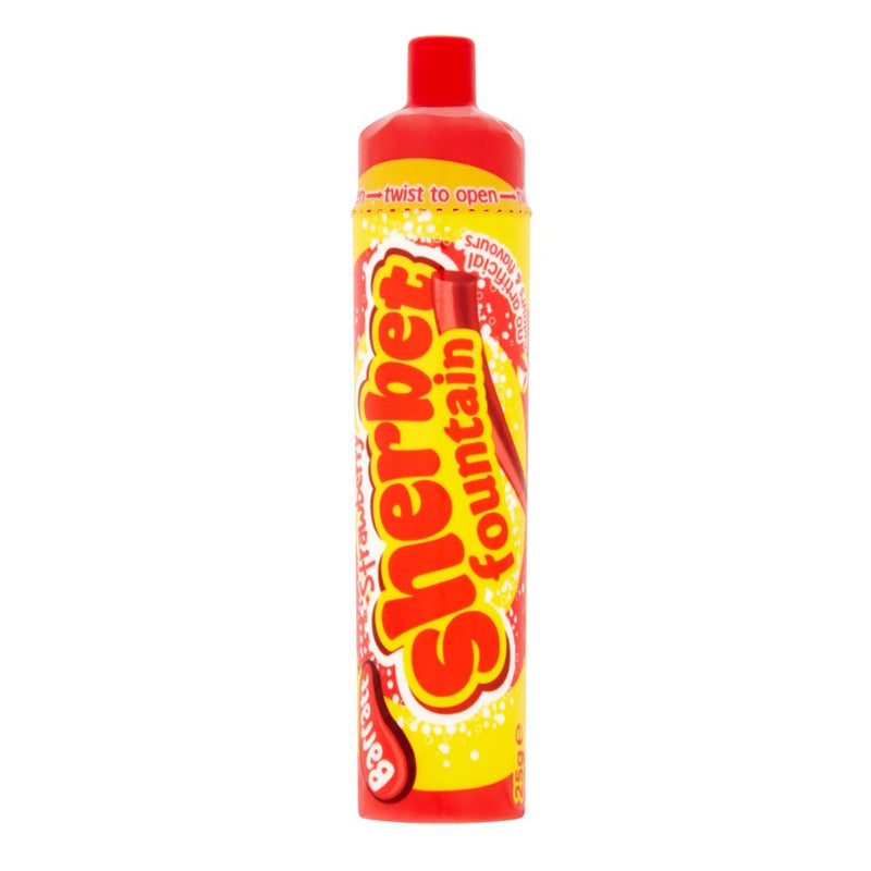Sherbet Fountain 25g, Sherbet Fountain, British Candy, Sherbet Flavors, Sherbet Candy