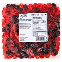 Koala Juice Berries Candies 1 kg Front Ingredients Nutrition Facts, Koala Juice Berries Candies, Berrylicious candy delight, Sweet and chewy treats, Sun-kissed berry flavors, Refreshing berry juice, Orchard-fresh taste, Berry lover's dream, Fun and whimsical candies, Juicy adventure in every bite, Sip and savor candy, Shareable berry treats, Bursting with flavor, Sweet and fruity, Taste buds delight