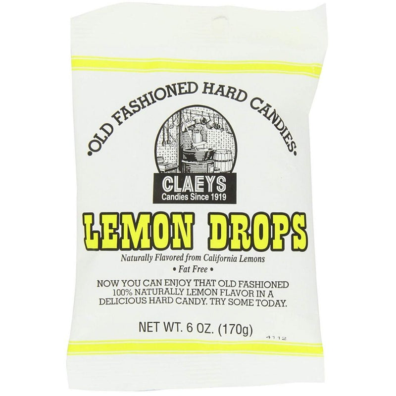 Claeys Lemon Drops Old Fashioned Hard Candies