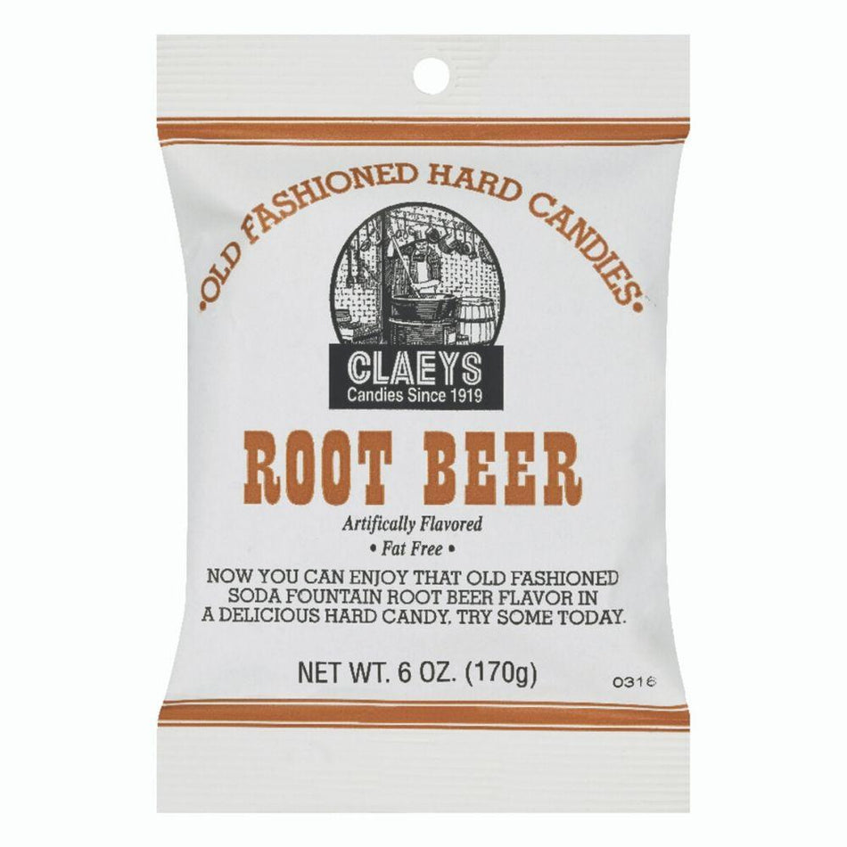 Claeys Root Beer Old Fashioned Hard Candies, Hard Candies, Claeys Hard Candies, Root Beer Hard Candy, Root Beer Candy